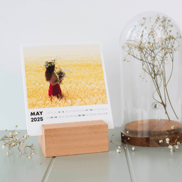 Woodblock Photo Calendar 2025